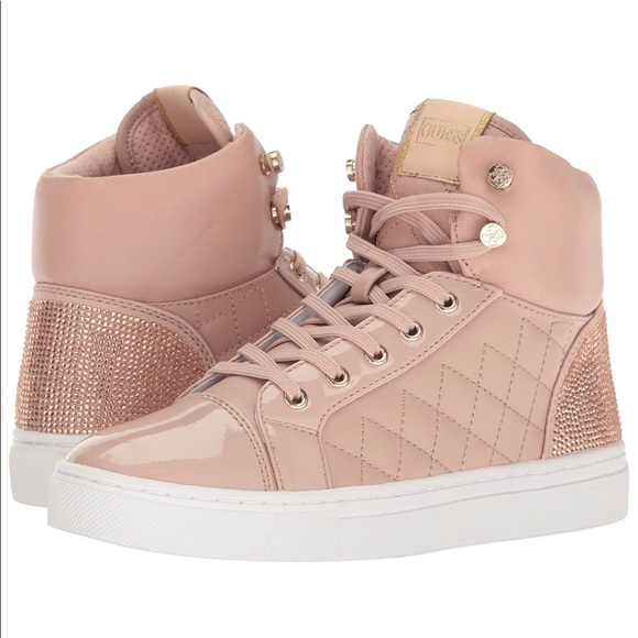 Guess Shoes - GUESS JANIS4 | Pink | Size 9 | High Top Sneakers
